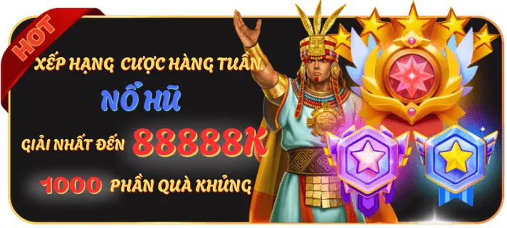 Máy đánh bạc với biểu tượng may mắn
